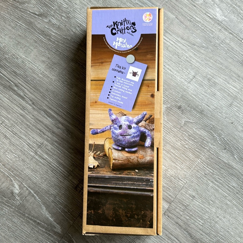 The Knitty Critters - mini monster